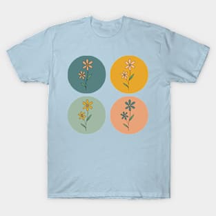Flower circle T-Shirt